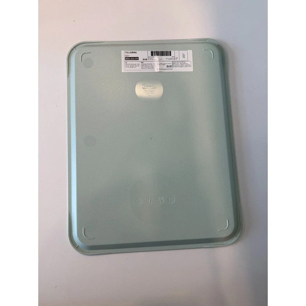 IKEA TILLGANG Plastic Serving‎ Tray Mint Green 15x11